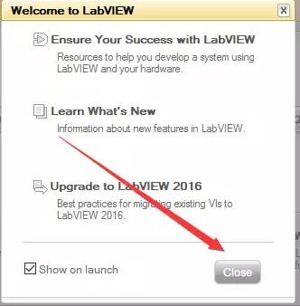 LabVIEW2016 screenshot