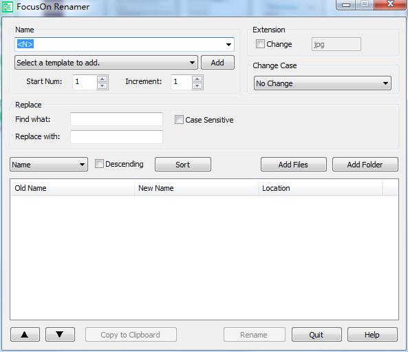 FocusOn Renamer screenshot