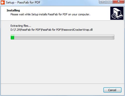 PassFab for PDF screenshots