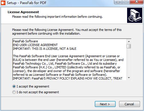 PassFab for PDF screenshots