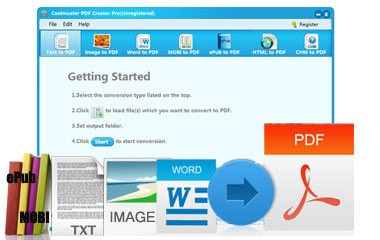 Coolmuster PDF Creator Pro screenshots