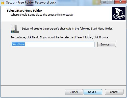 iLike Free Folder Password Lock screenshot