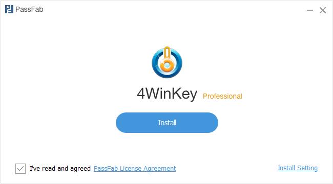 Passfab 4winkey screenshot