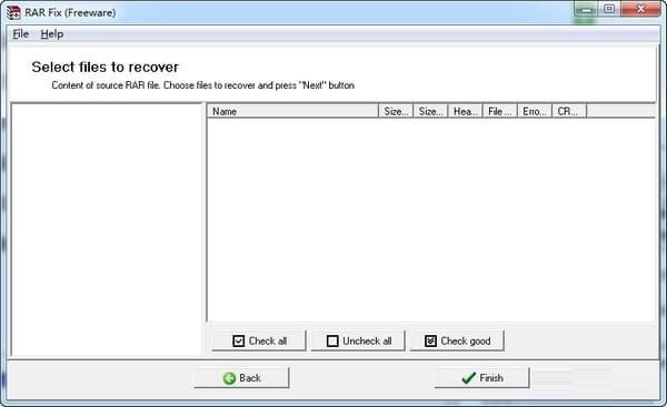 RAR Fix screenshot
