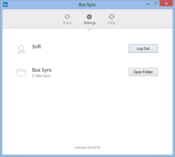 Box Sync screenshot