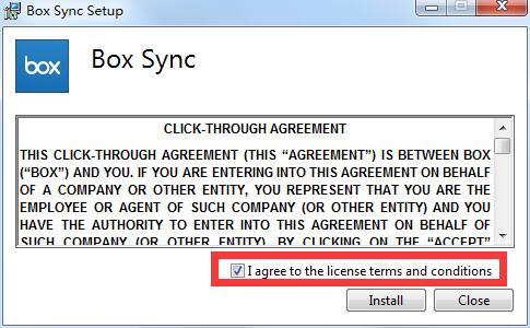 Box Sync screenshot