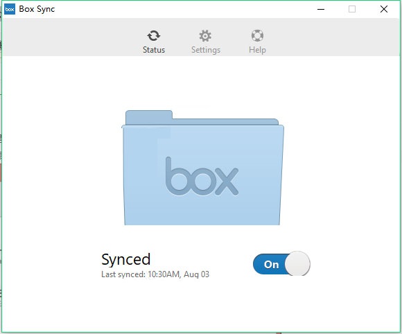 Box Sync screenshot