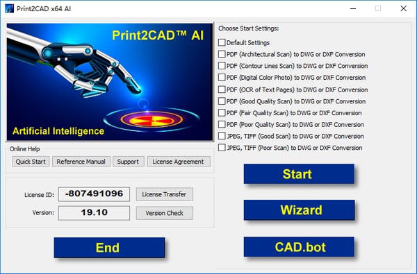 Print2CAD AI screenshot