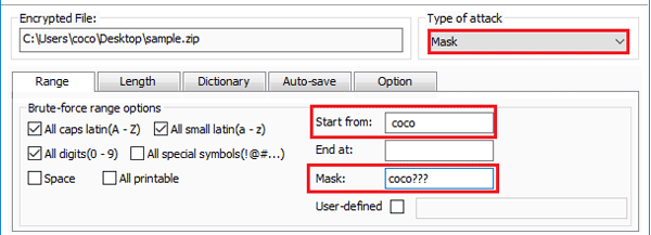 Cocosenor ZIP Password Tuner