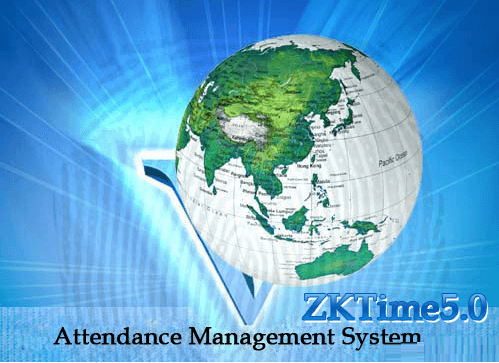 Screenshot of zktime attendance management system