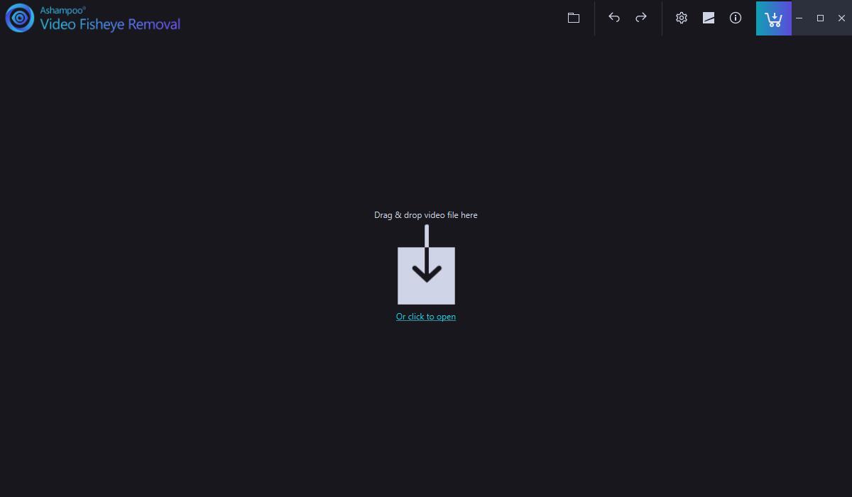 Ashampoo Video Fisheye Removal screenshots