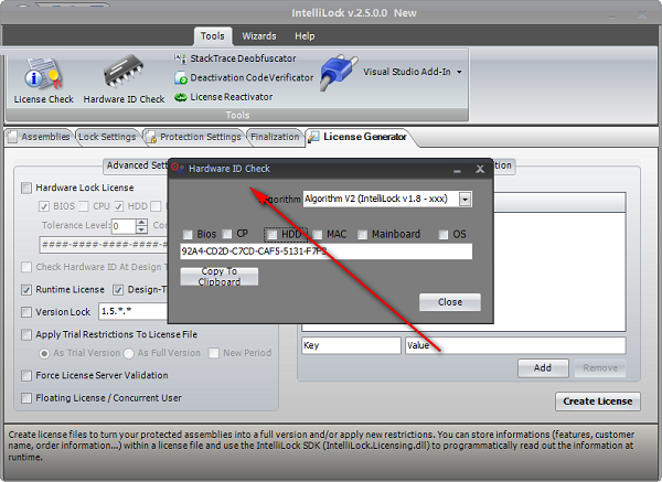 Eziriz IntelliLock screenshot