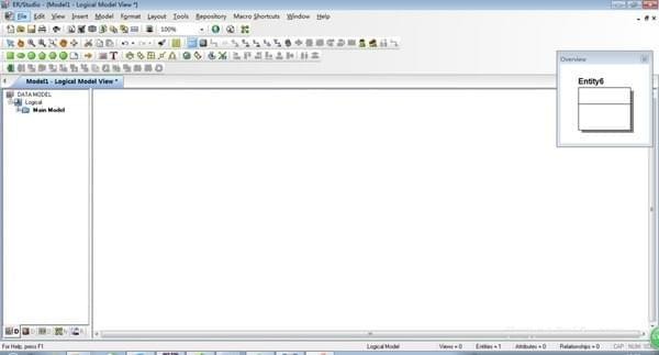 ERStudio screenshot