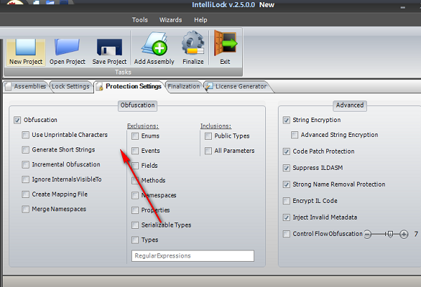 Eziriz IntelliLock screenshot