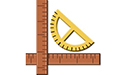 Computer ruler section first LOGO