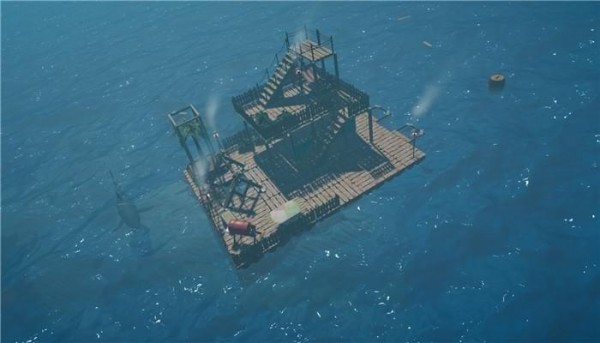 Screenshot of rafts