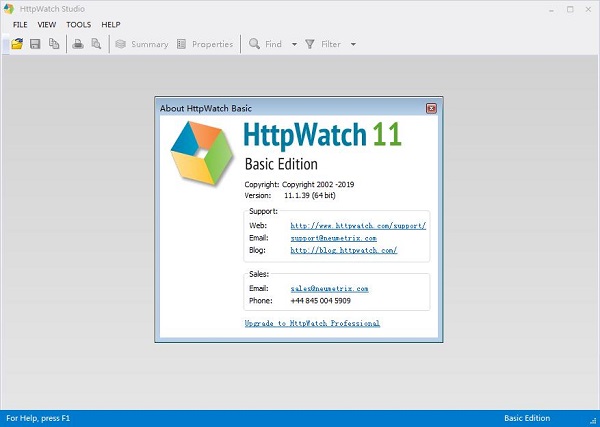 HttpWatch screenshot