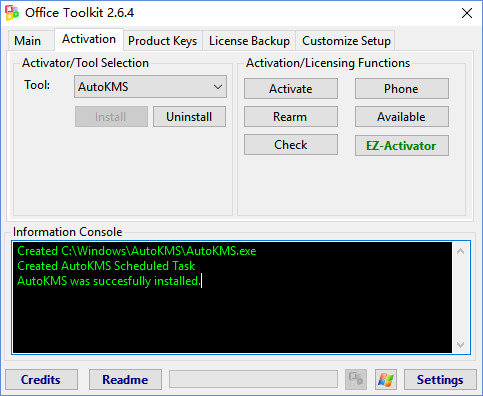 project 2010 activation tool