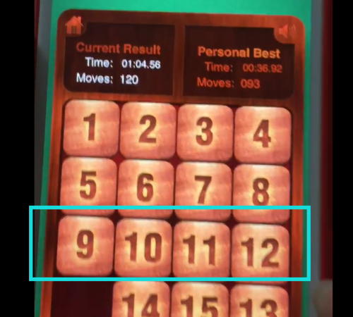 How to play 4*4 in "Digital Huarong Road"