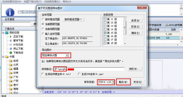 Google satellite map downloader