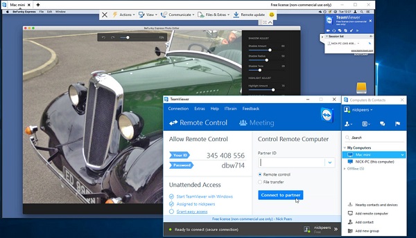 TeamViewer14 screenshots