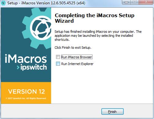 Screenshot of iMacros Enterprise Edition