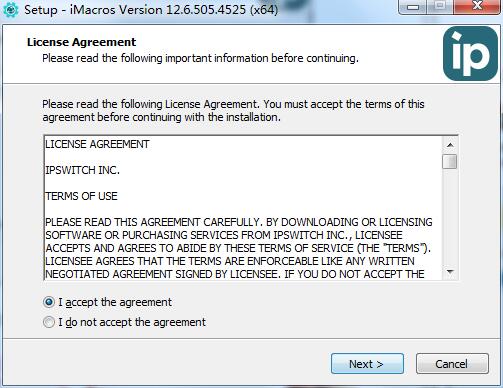 Screenshot of iMacros Enterprise Edition