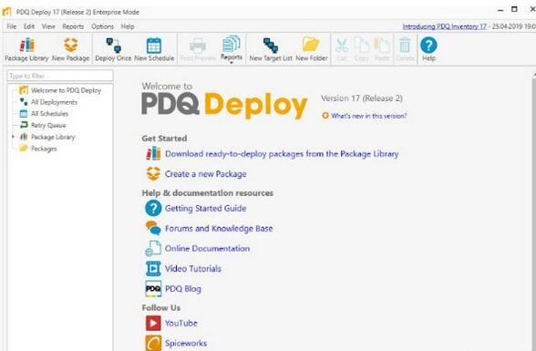 PDQ Deploy Enterprise screenshot