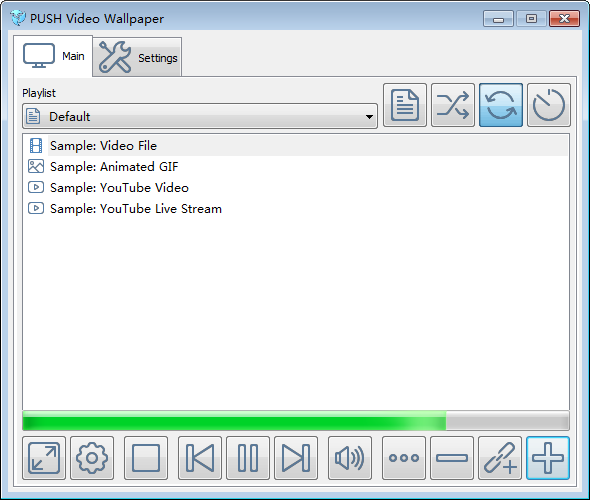 PUSH Video Wallpaper screenshots