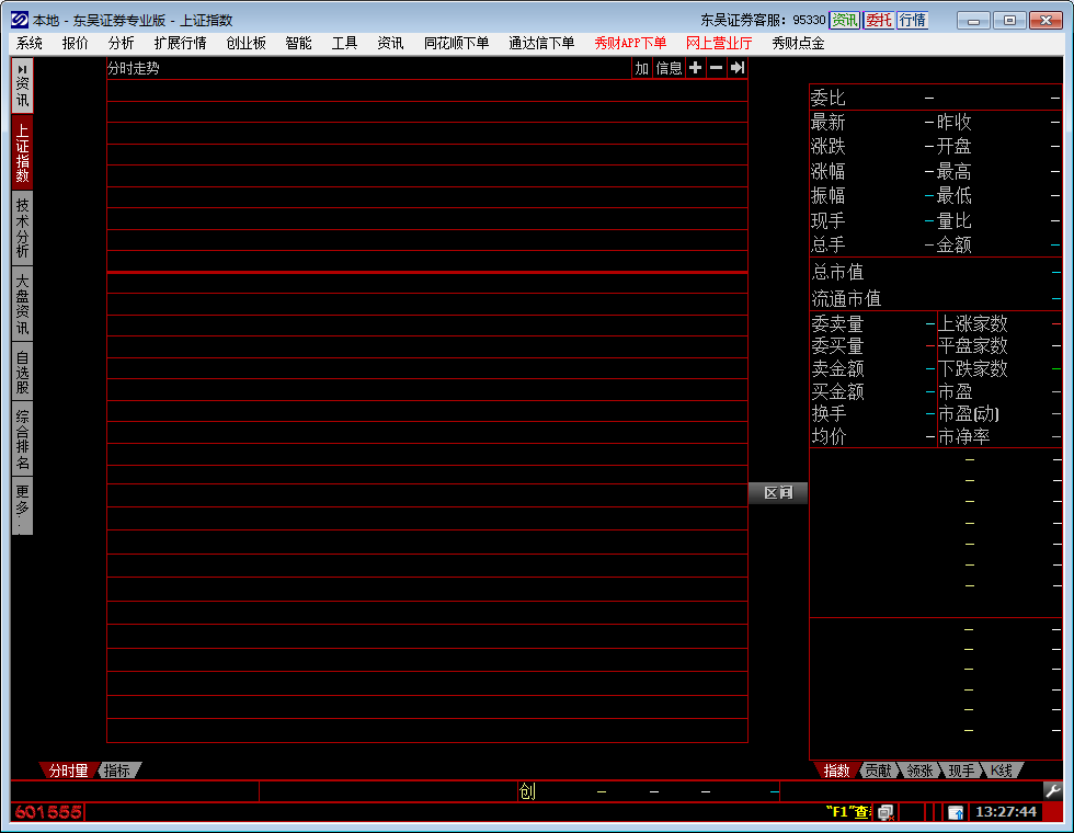 Screenshot of Soochow Securities Professional Edition