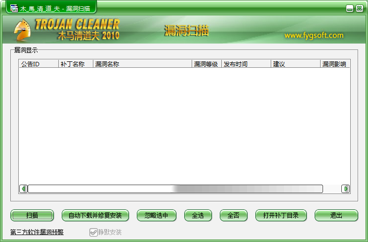 Windows Trojan Scavenger 2010