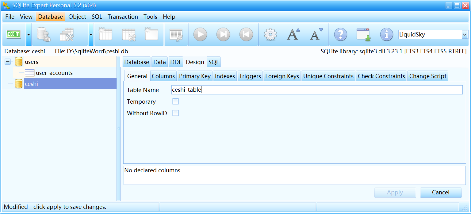 SQLite Expert Personal