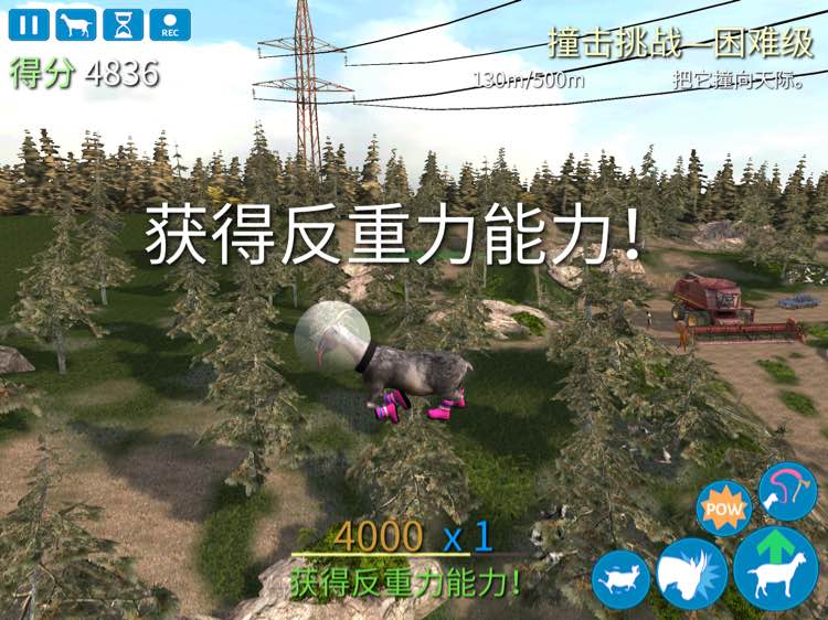 Screenshot of Simulation of Goat