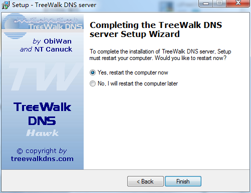 Screenshot of TreeWalk