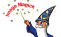 ImageMagick paragraph first LOGO