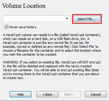 VeraCrypt (hard disk partition encryption software)