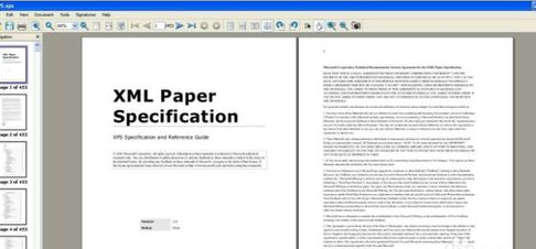 XPS Viewer screenshot