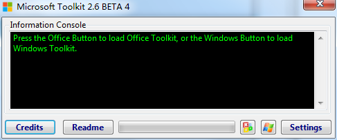 Screenshot of Microsoft Toolkit