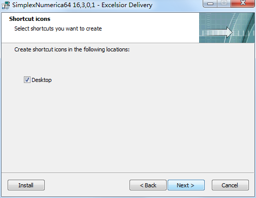 Screenshot of data analysis software (SimplexNumerica)