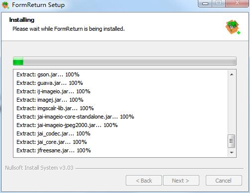 FormReturn screenshot