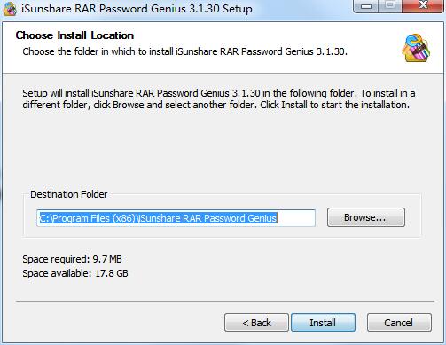 iSunshare RAR Password Genius