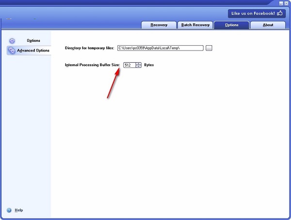 DataNumen SQL Recovery screenshot