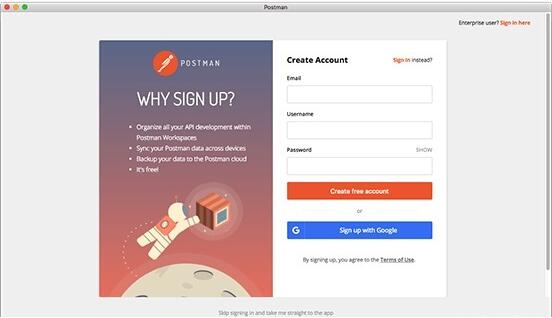 Postman for Mac screenshot