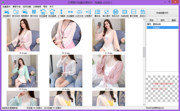 Wonder picture batch processing software