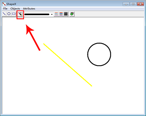 LineCombo ActiveX control screenshot