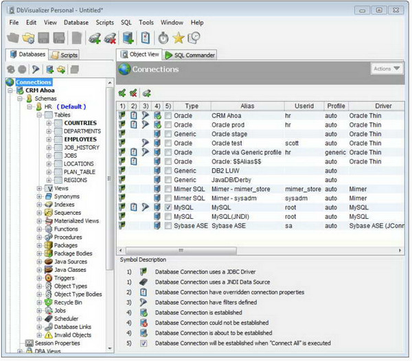 DbVisualizer screenshot
