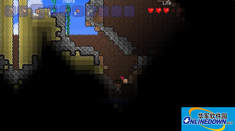 Screenshot of Terraria map viewer v1.3.5 Chinese version