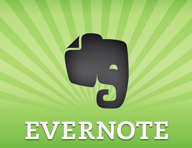 Screenshot of Evernote