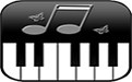 Piano training software segment first LOGO