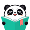 91 Panda Reading Book Computer Edition